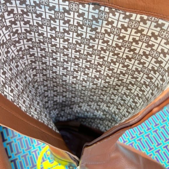 Tory Burch Jolie Leather Riding Boot in Rustic Brown 7(M) - $495 - Picture 13 of 17